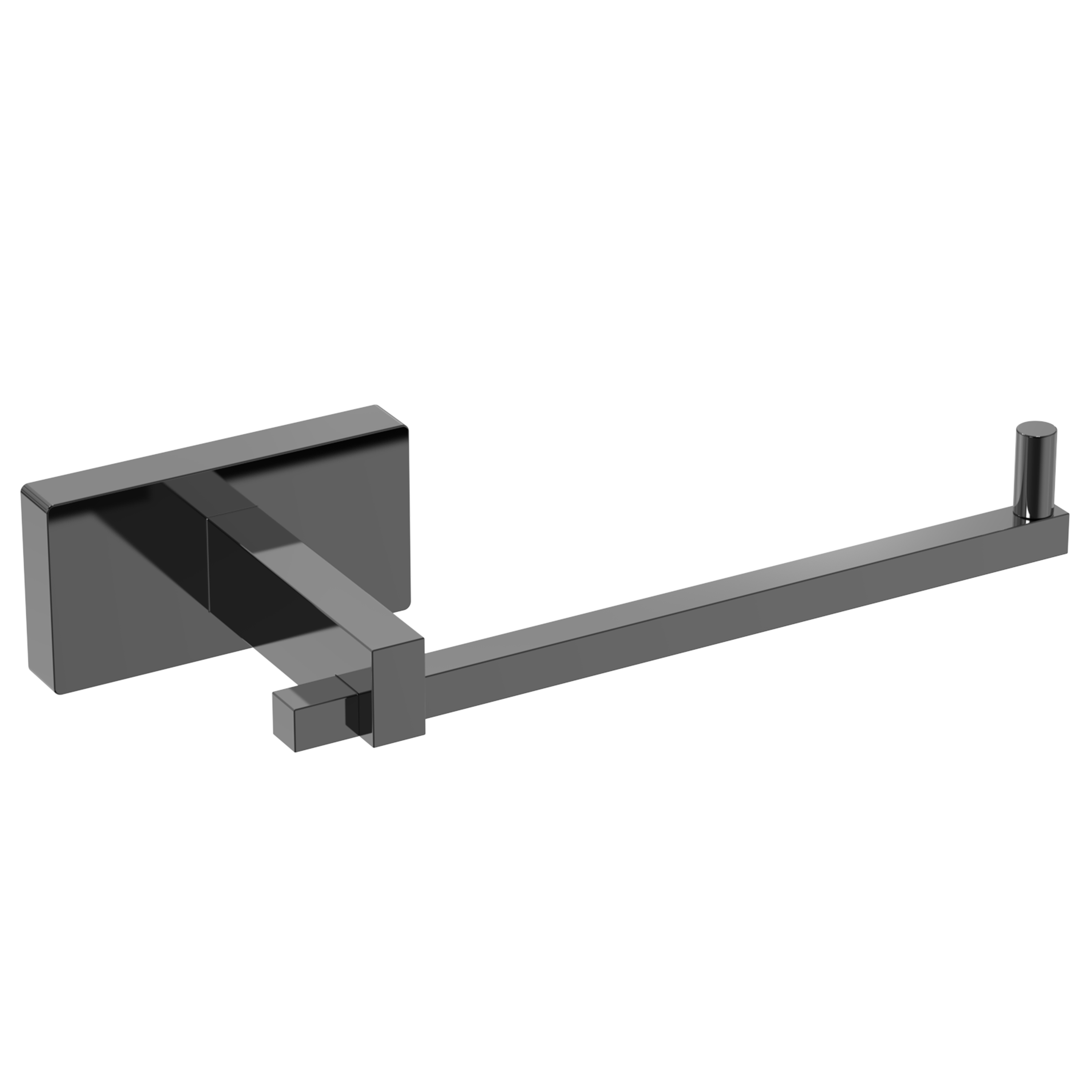 Držač toaletnog papira Voxort 4000, crna, sjaj