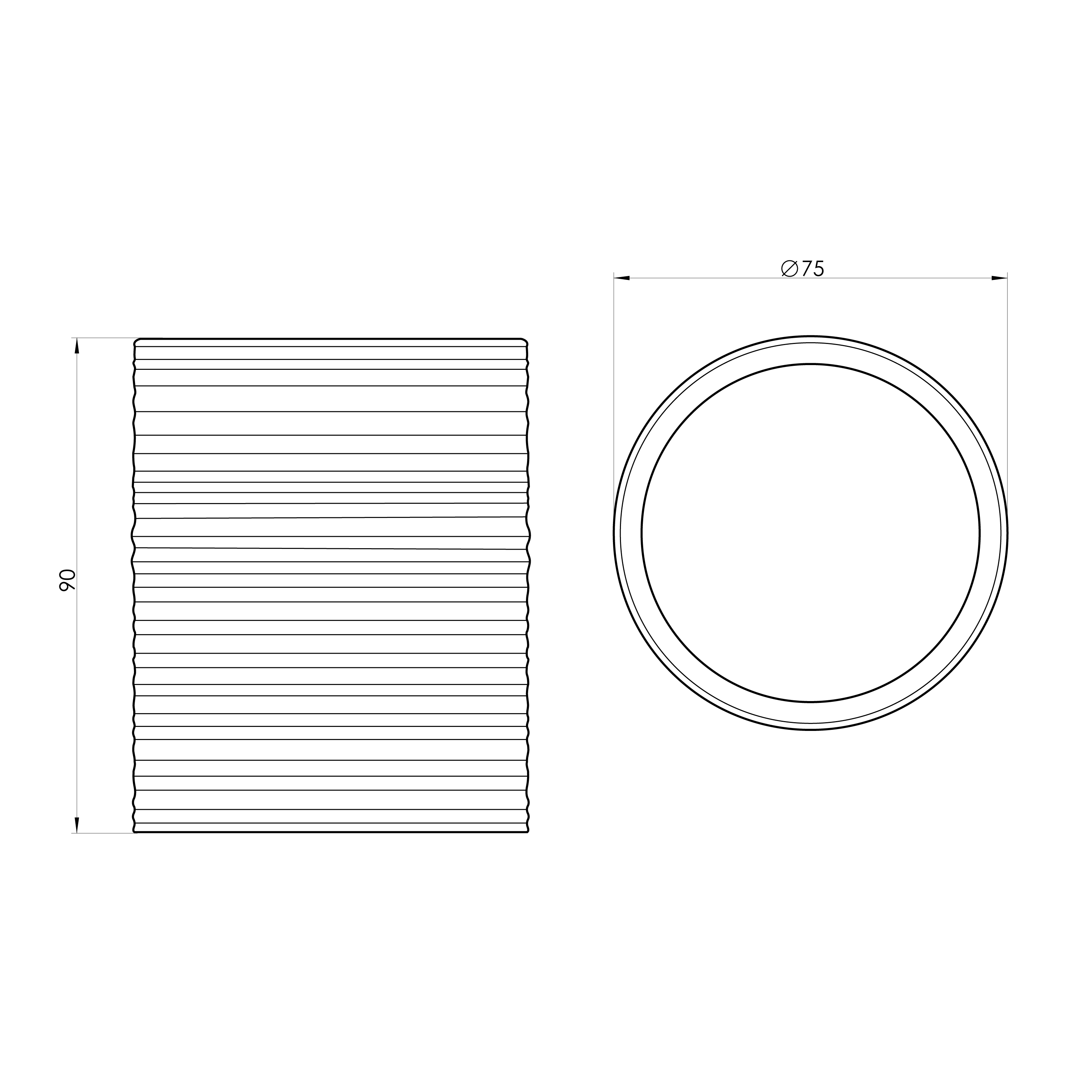 Čaša Voxort Zelo, siva