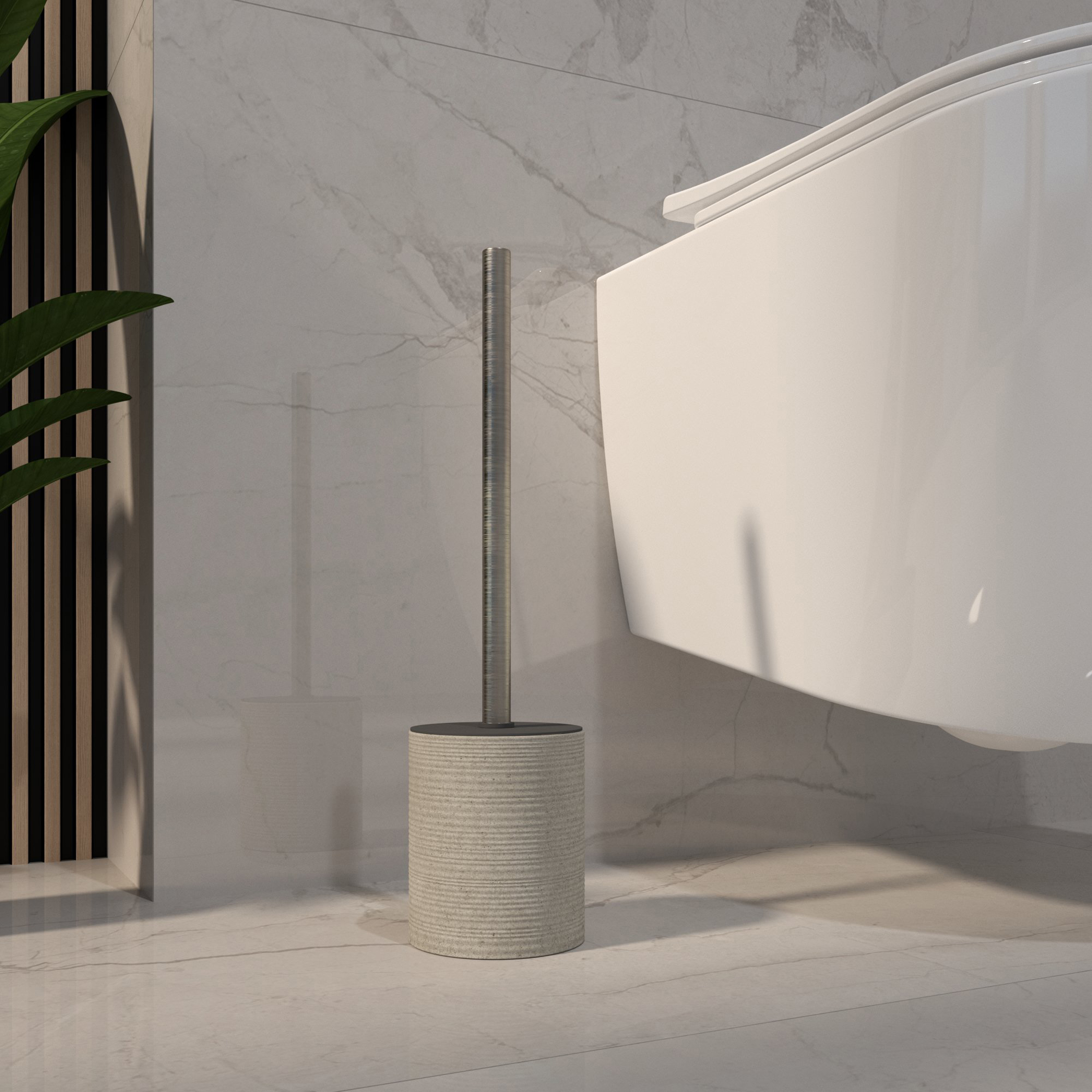 Toaletna četka Voxort Sabbia, bež