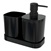 Set galanterije Voxort Iluvia 3/1, crna