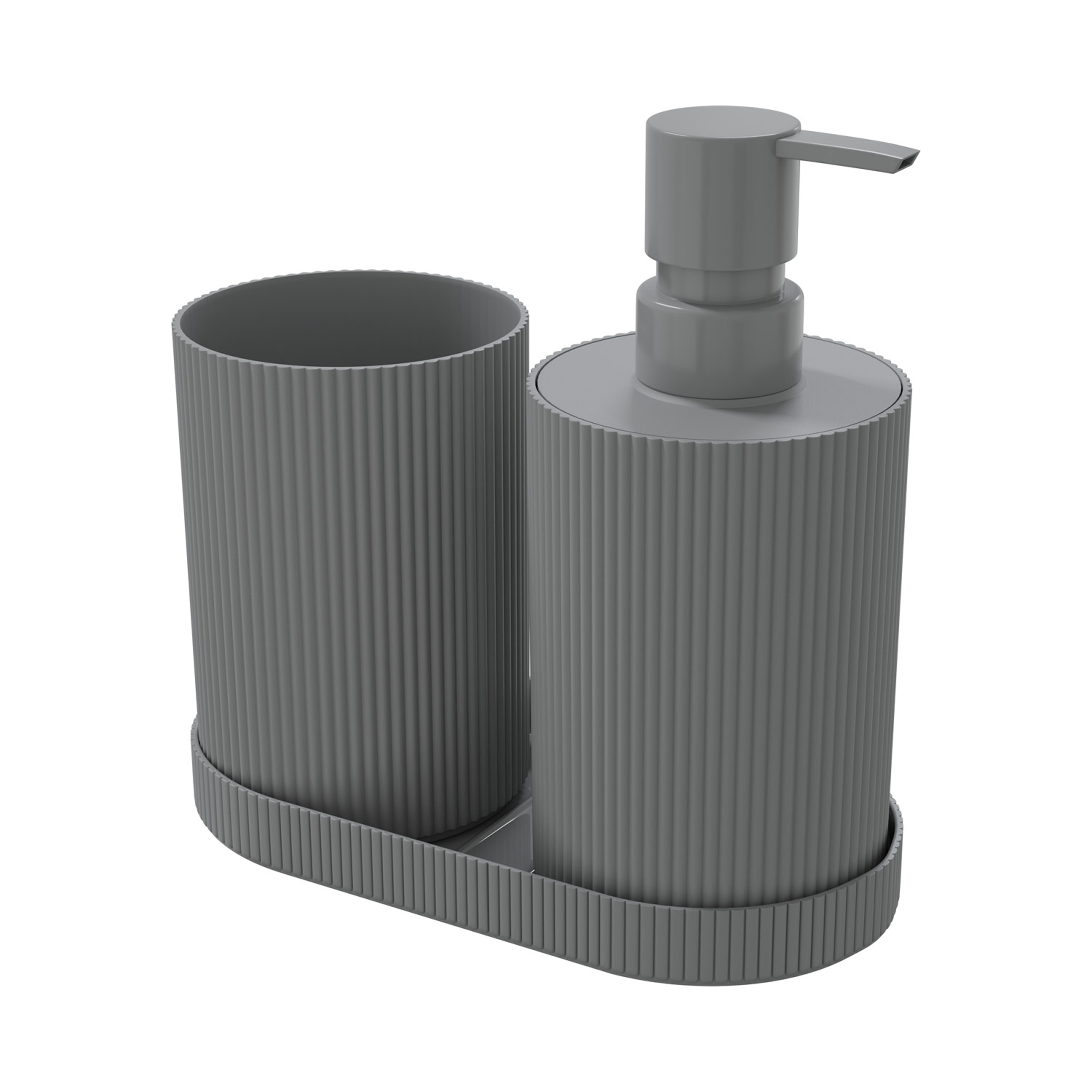 Set galanterije Voxort Oliva 3/1, sivi