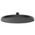 Tuš ruža Voxort Premium Matt Black, 250 mm