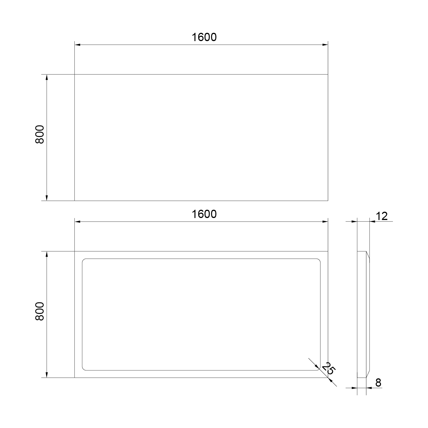 Ploča za stol Concepto Oval Stone Bianco Polish, 160x80 cm