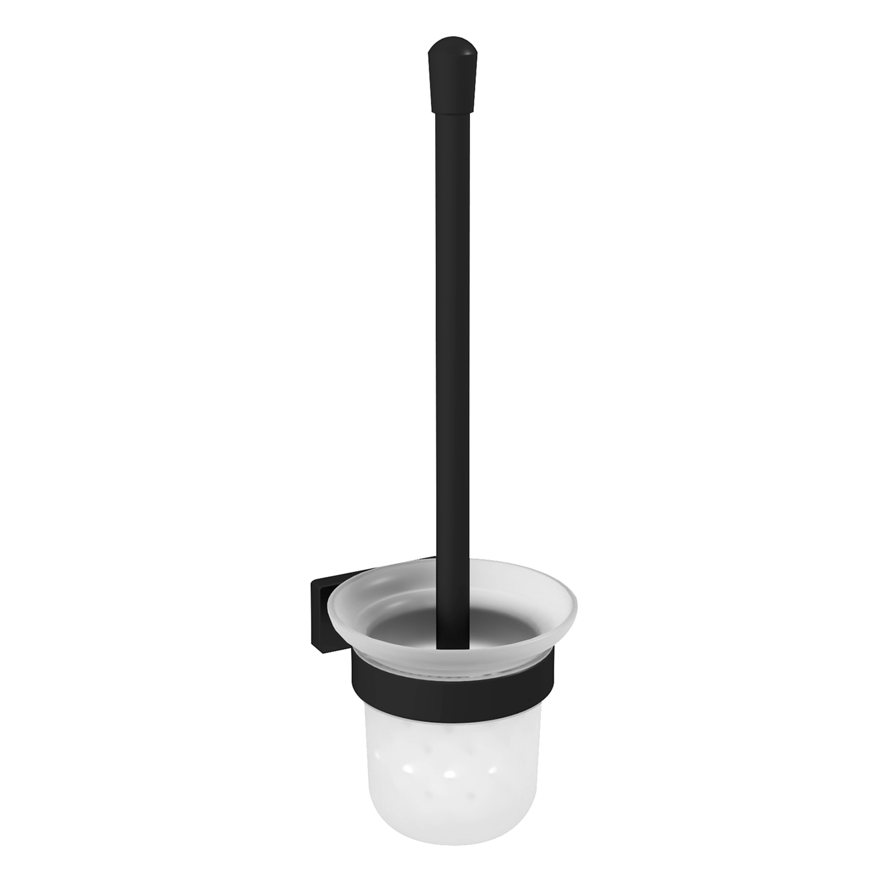 Toaletna četka Voxort 4000, crna, viseća