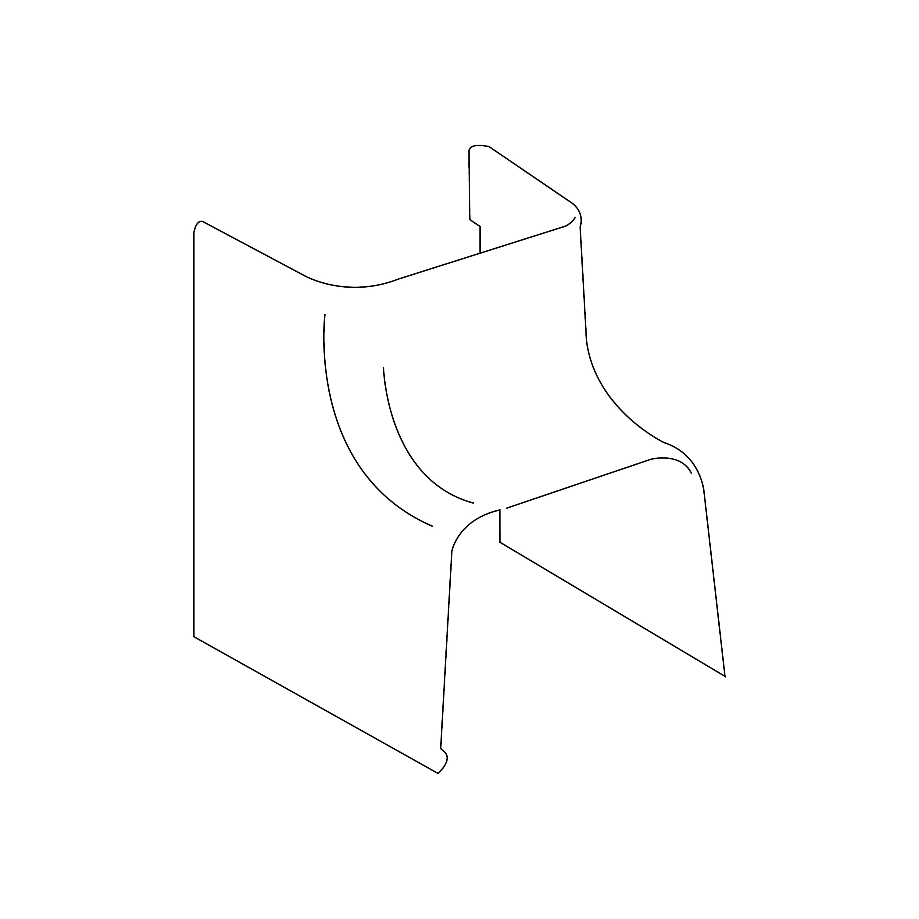 Koljeno unutarnje Canalplast, 90x65 mm