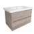 Kupaonski element viseći sa umivaonikom Concepto+ Mona New, 80 cm, Legnano, sa 2 ladice