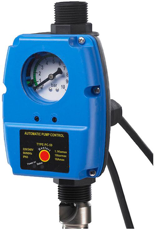 Kontroler pritiska za pumpe Terma, PC-59, 10A, 230V