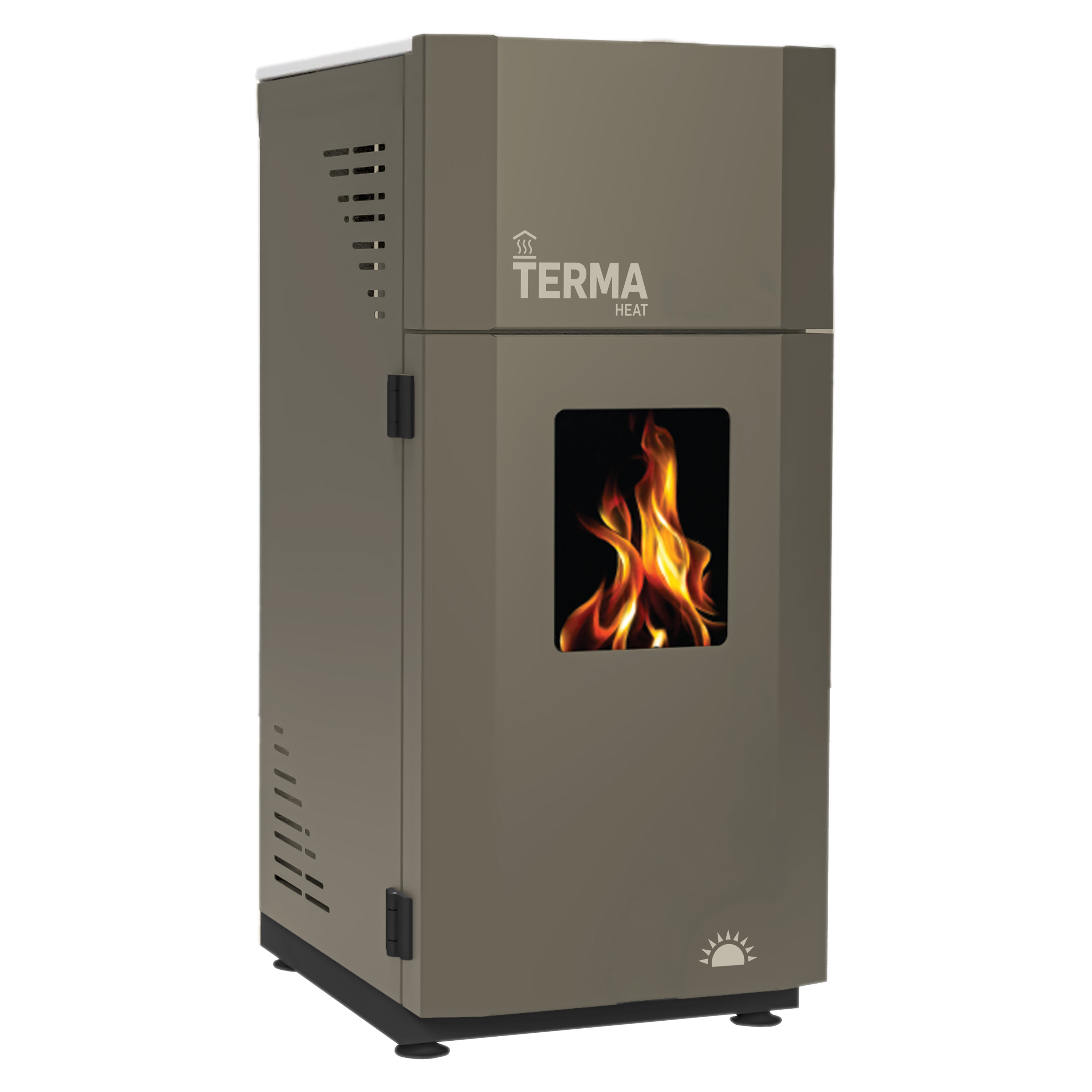 Štednjak na drva Terma Flame Plus 14+4 kW, RAL7013