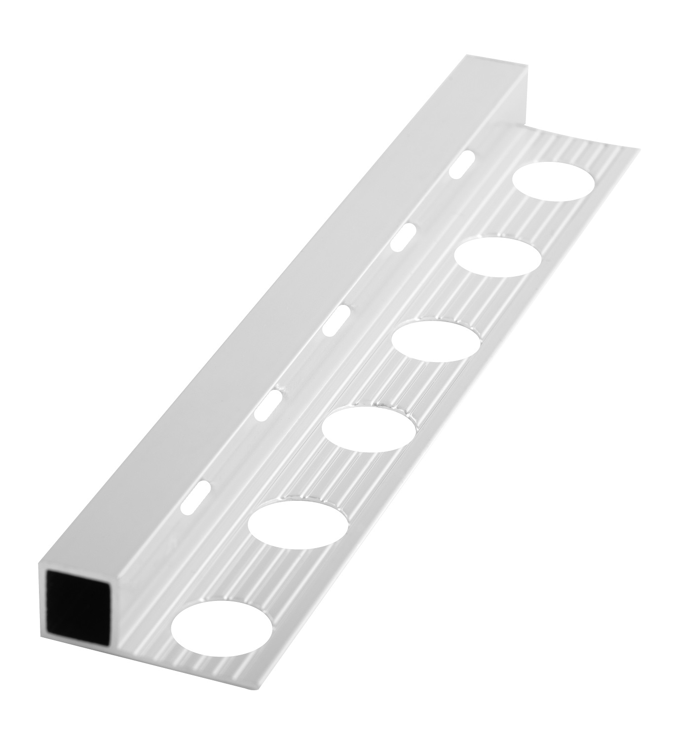 Lajsna četvrtasta za vanjski kut Voxort Square Polish, alu, 10 mm, 2,7 m