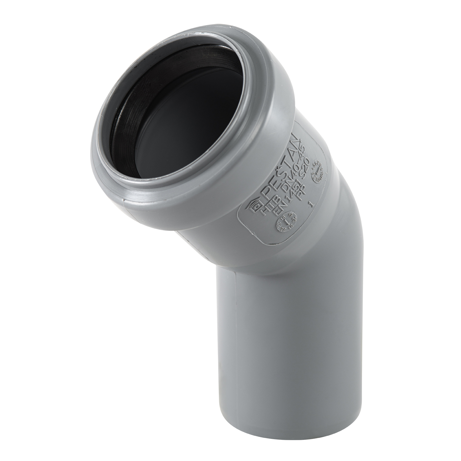 PP koljeno Peštan, 40 mm 45°