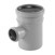 PP račva reducirana Peštan, 110/50 mm 87°