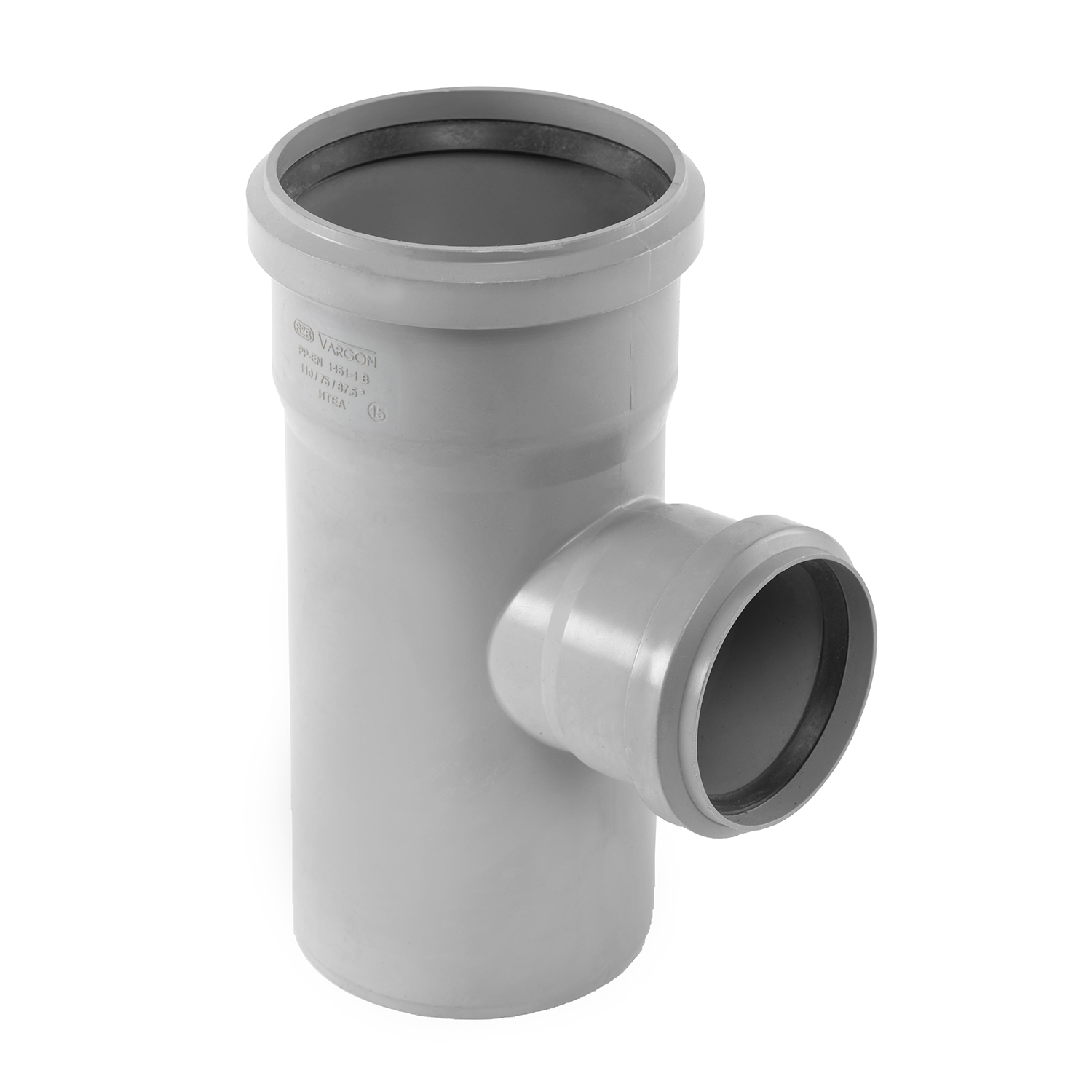 PP račva reducirana Peštan, 110/75 mm 87°