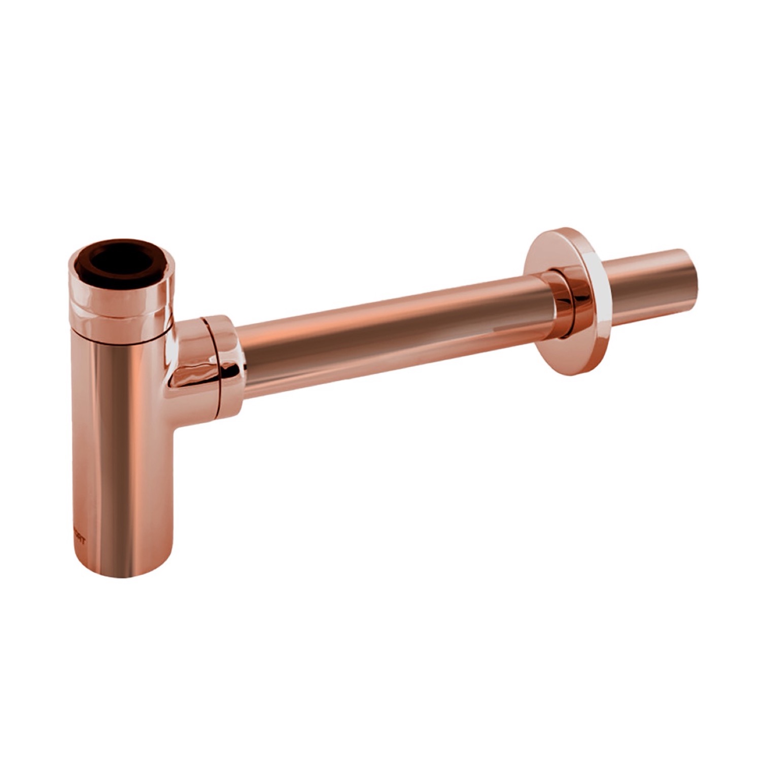 Donji dio sifona za umivaonik Voxort Elegant, rose gold, mesing