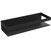 Polica Voxort 760, 10,5x6x30 cm, inox, M crna