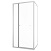 Tuš kabina pravokutna Voxort Blue Premium Fly E, 100x80, prozirno/krom