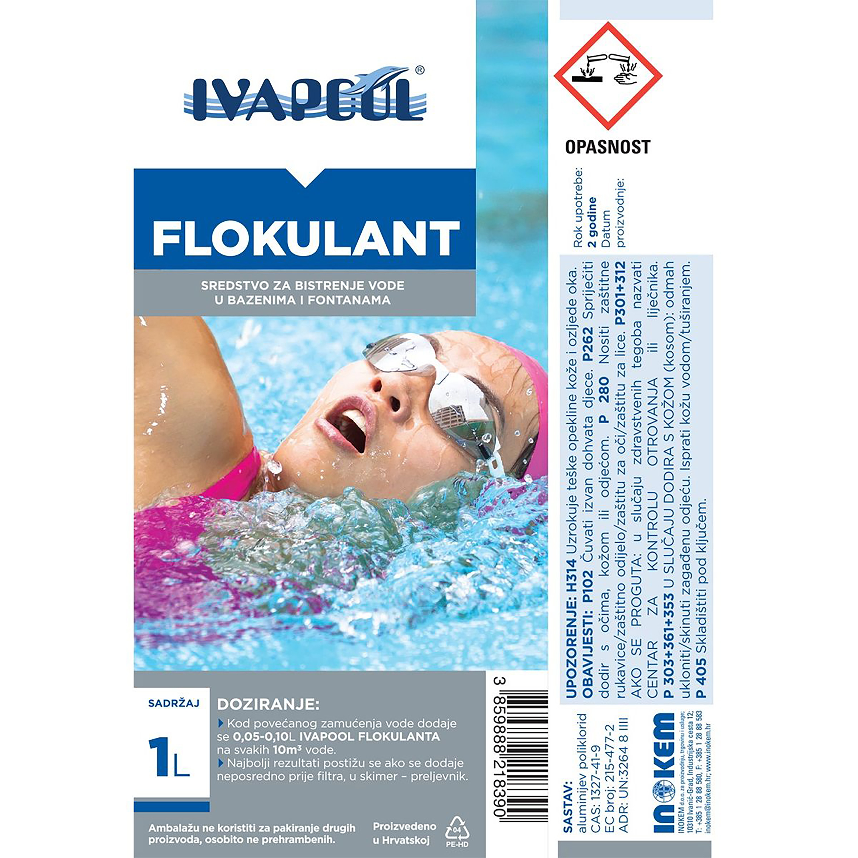 Flokulant Ivapool 1 L