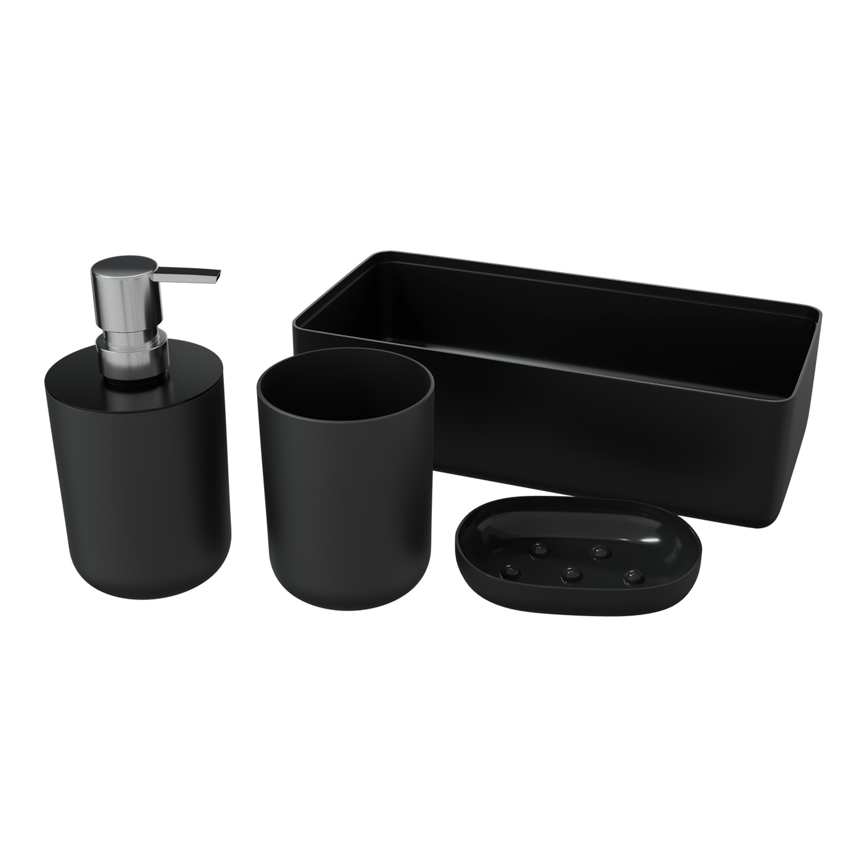 Set galanterije Voxort Roma 4/1, crni