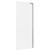 Tuš stranica za vrata Voxort Pro P1-line, 80x200, prozirno/krom, 8 mm