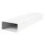 Cijev za ventilaciju PVC plosnata 55x110 mm, duljine 1000 mm, bijela
