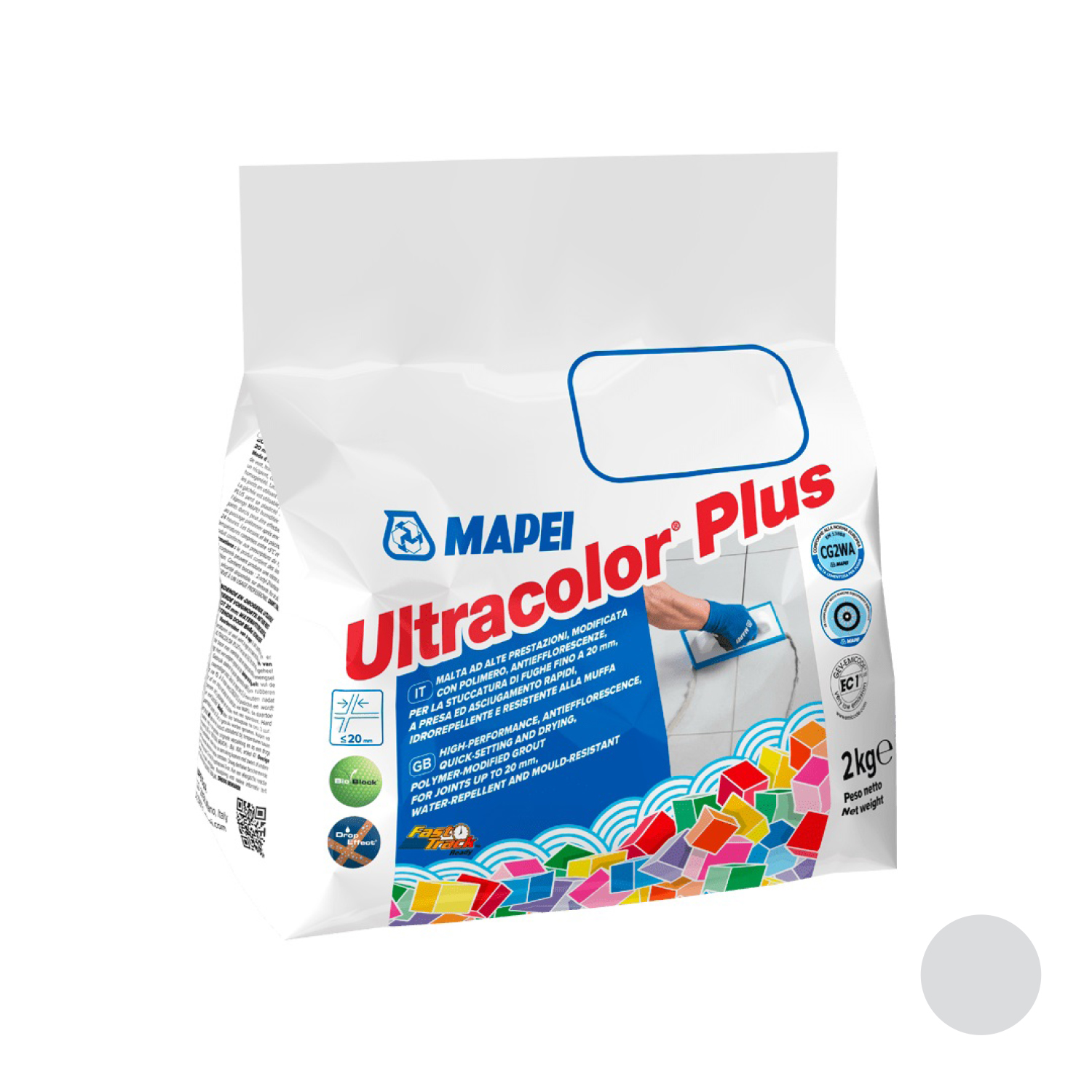 Fugir masa brzovezujuća Mapei Ultracolor Plus N.110 Manhattan, 2 kg