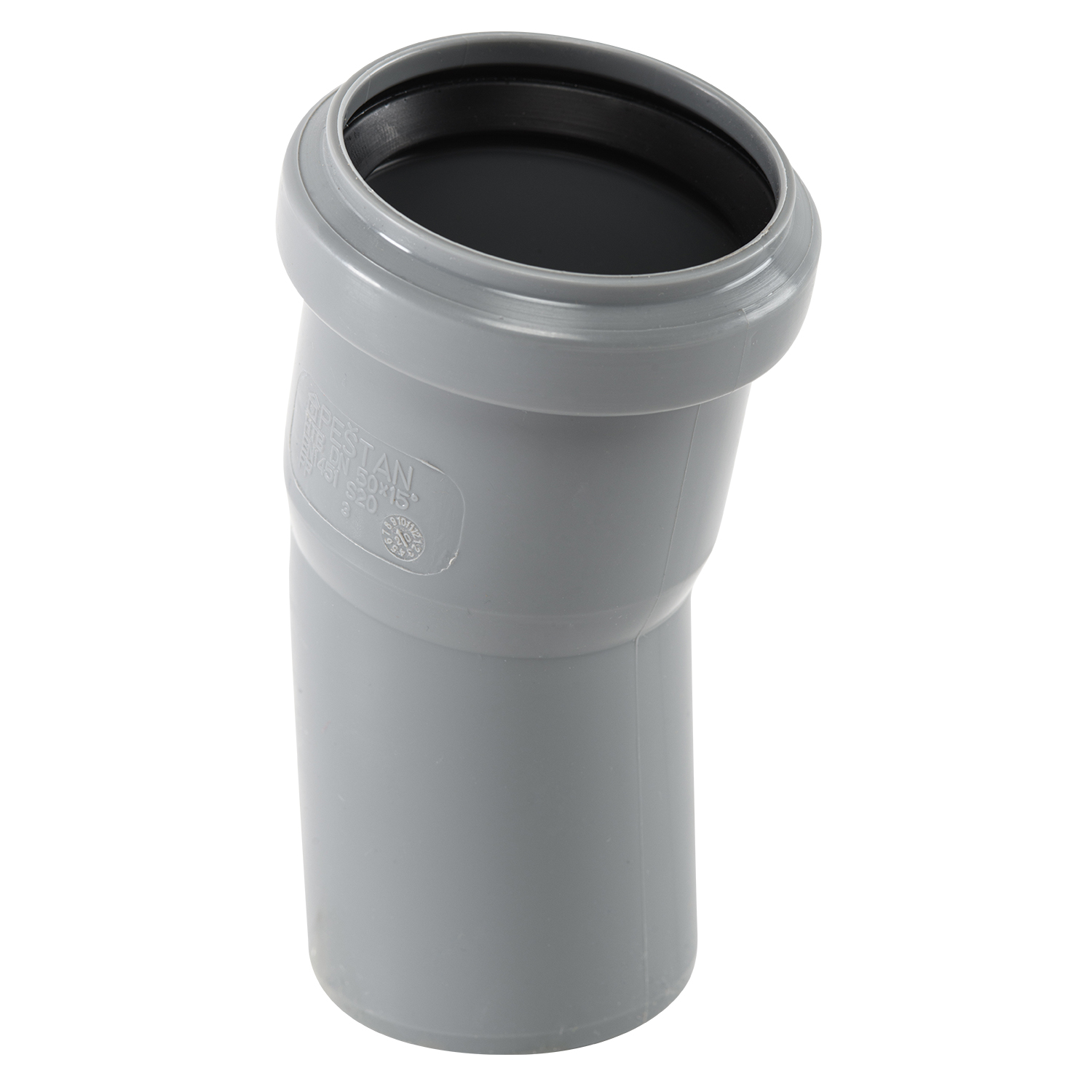 PP koljeno Peštan, 50 mm 15°