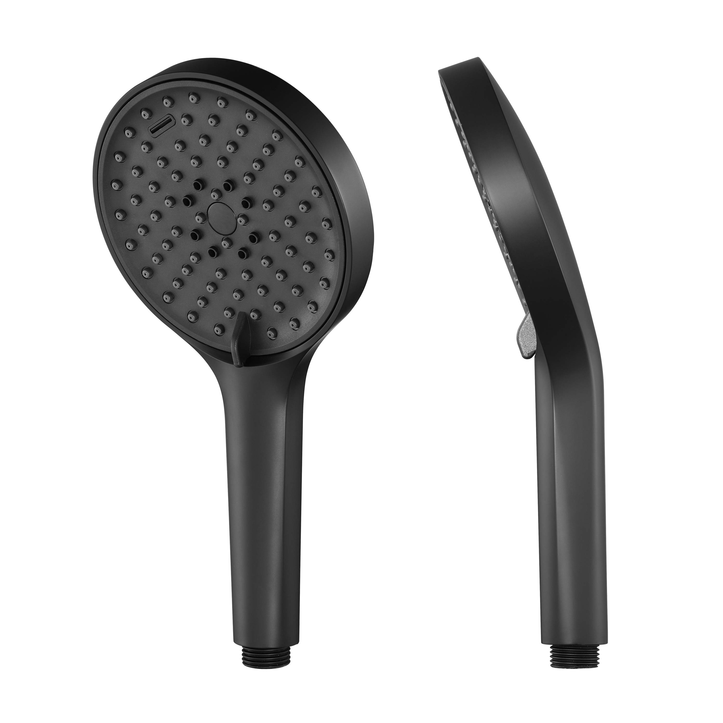 Tuš slušalica Voxort Premium Matt Black, 4 funkcije