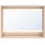 Ogledalo sa LED rasvjetom i policom Concepto+ Lisa Touch, hrast, 80x60x12 cm 