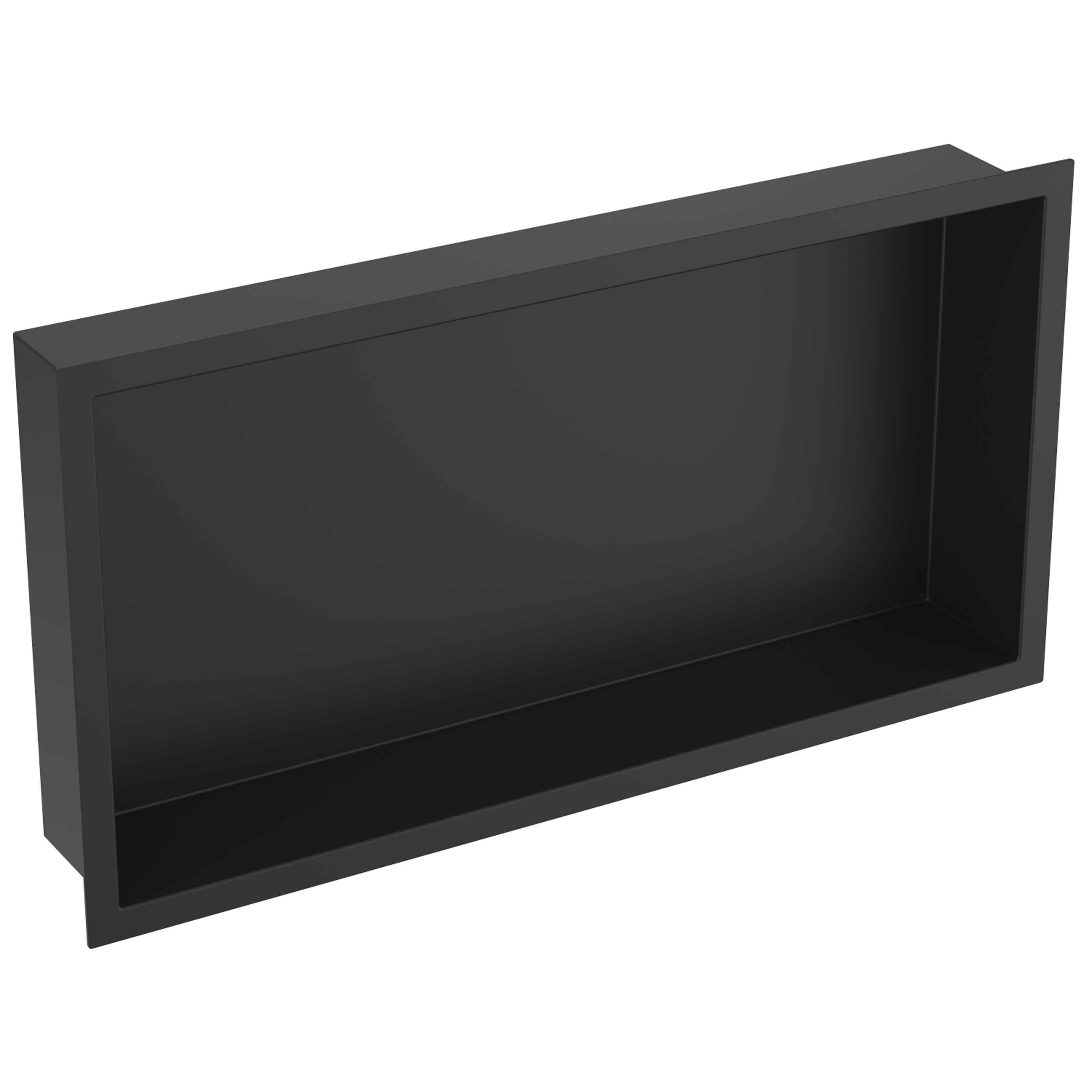 Zidna niša Voxort s integriranim rubom, Black, 300x600x100