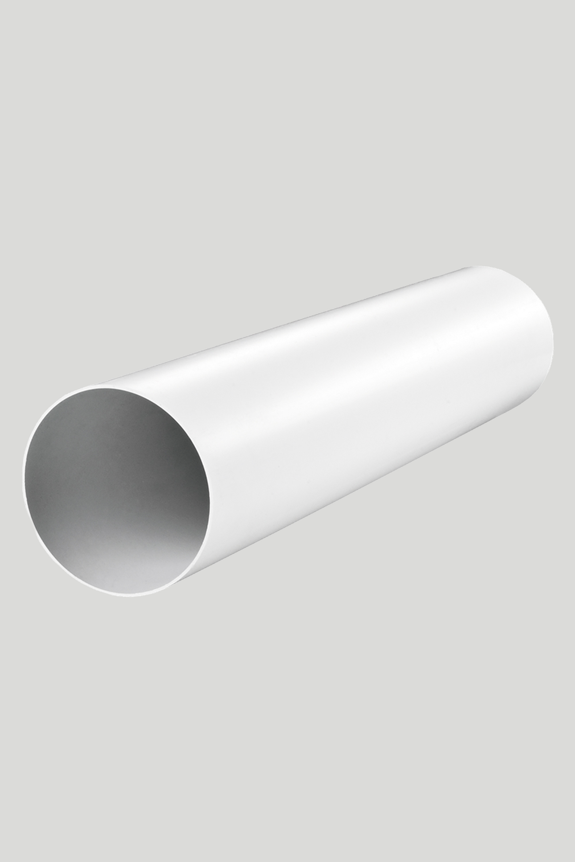 Cijev za ventilaciju PVC okrugla fi 100 mm, duljine 500 mm, bijela