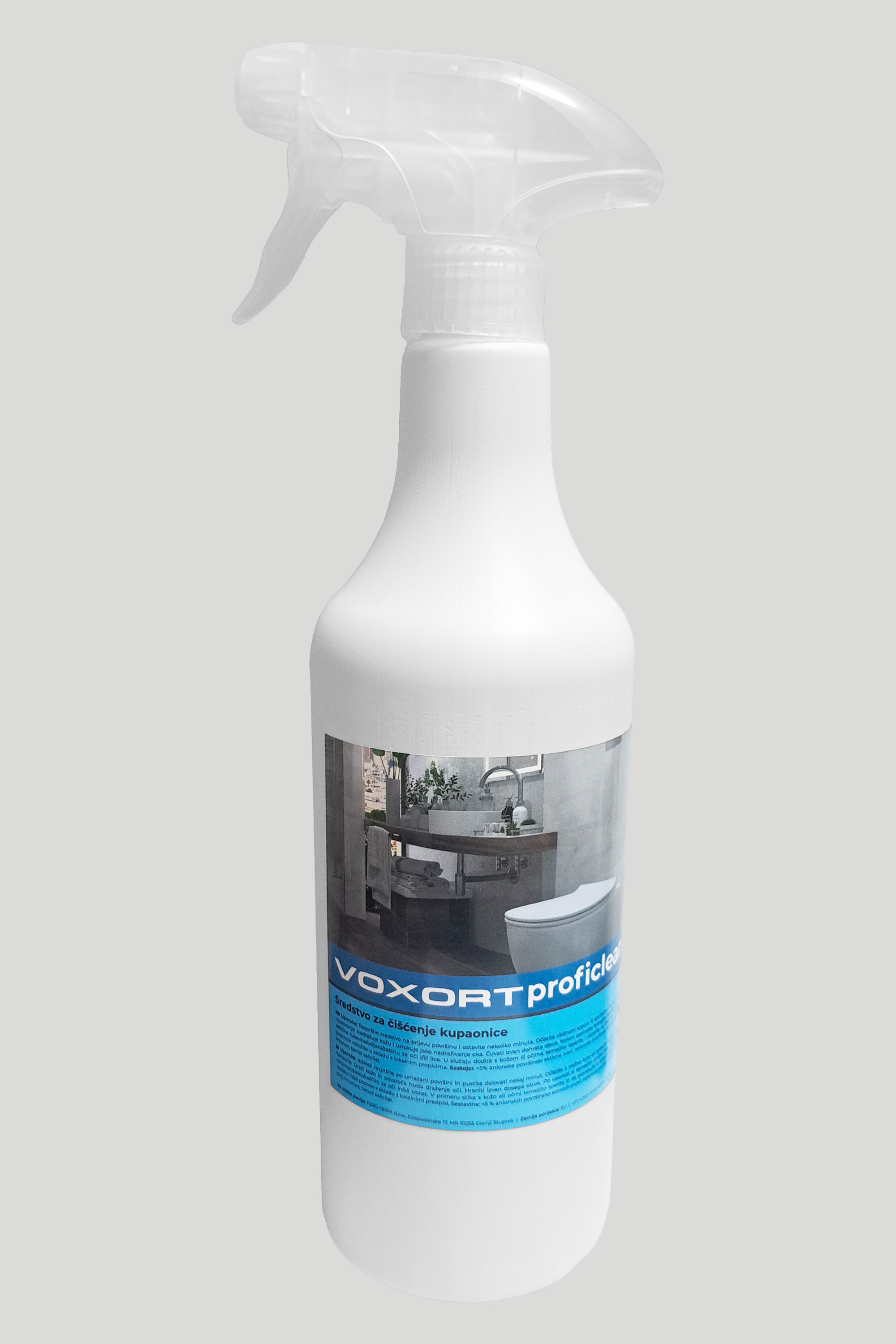 Sredstvo za čišćenje kupaonice Voxort Proficlean, 750 ml