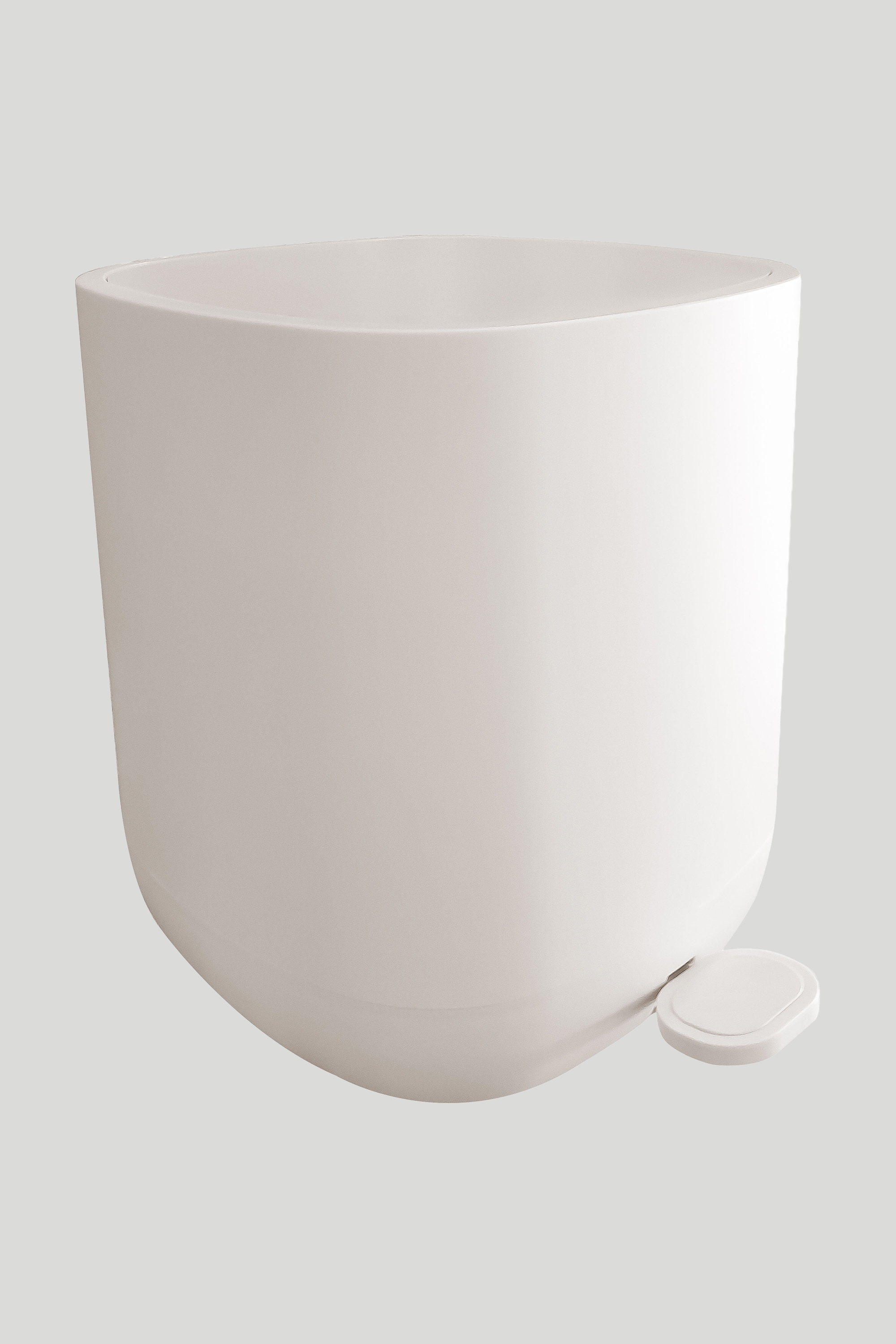 Kanta s poklopcem Voxort Square, 5 l, krem