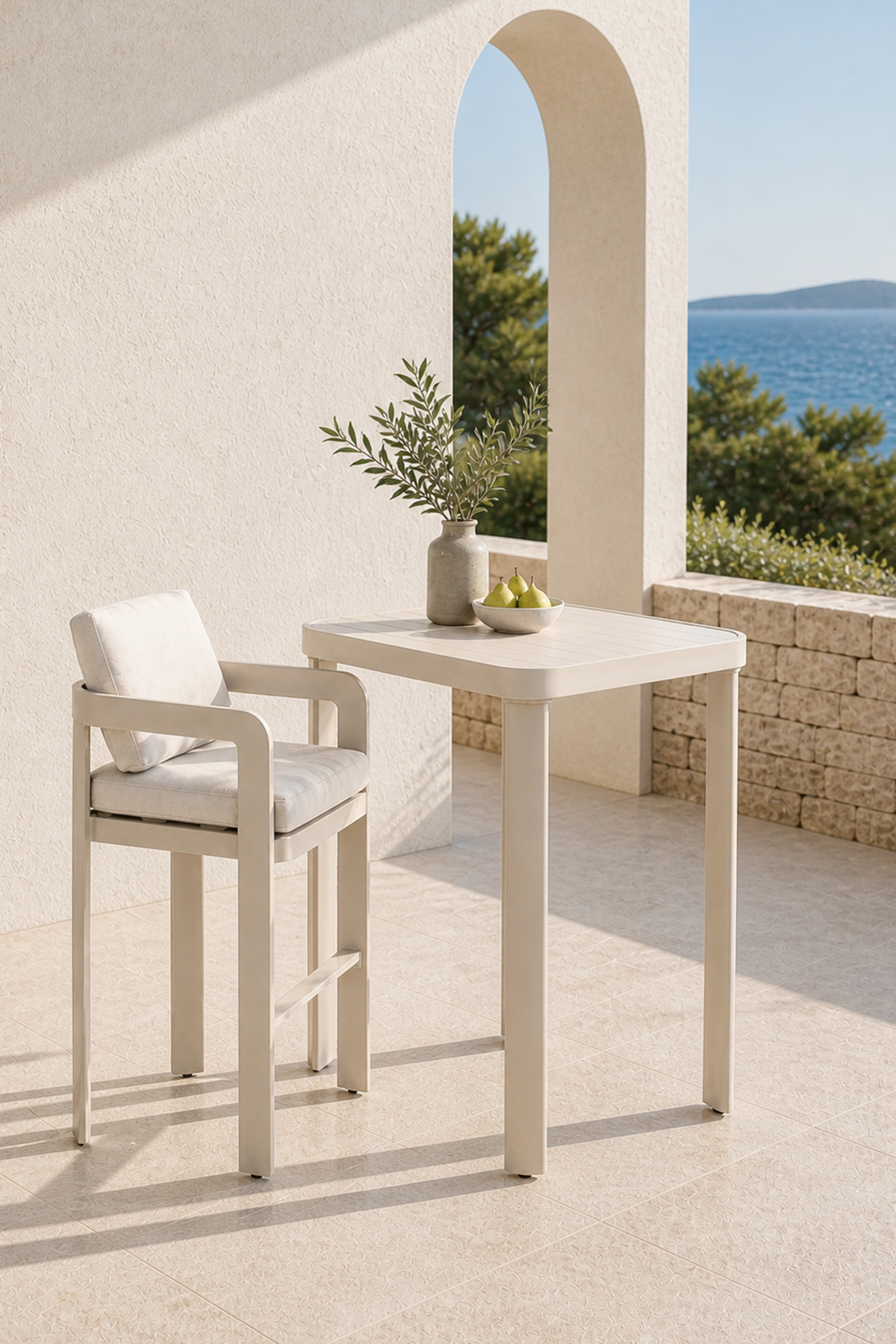Barski stol korra Mura, 80x80x100