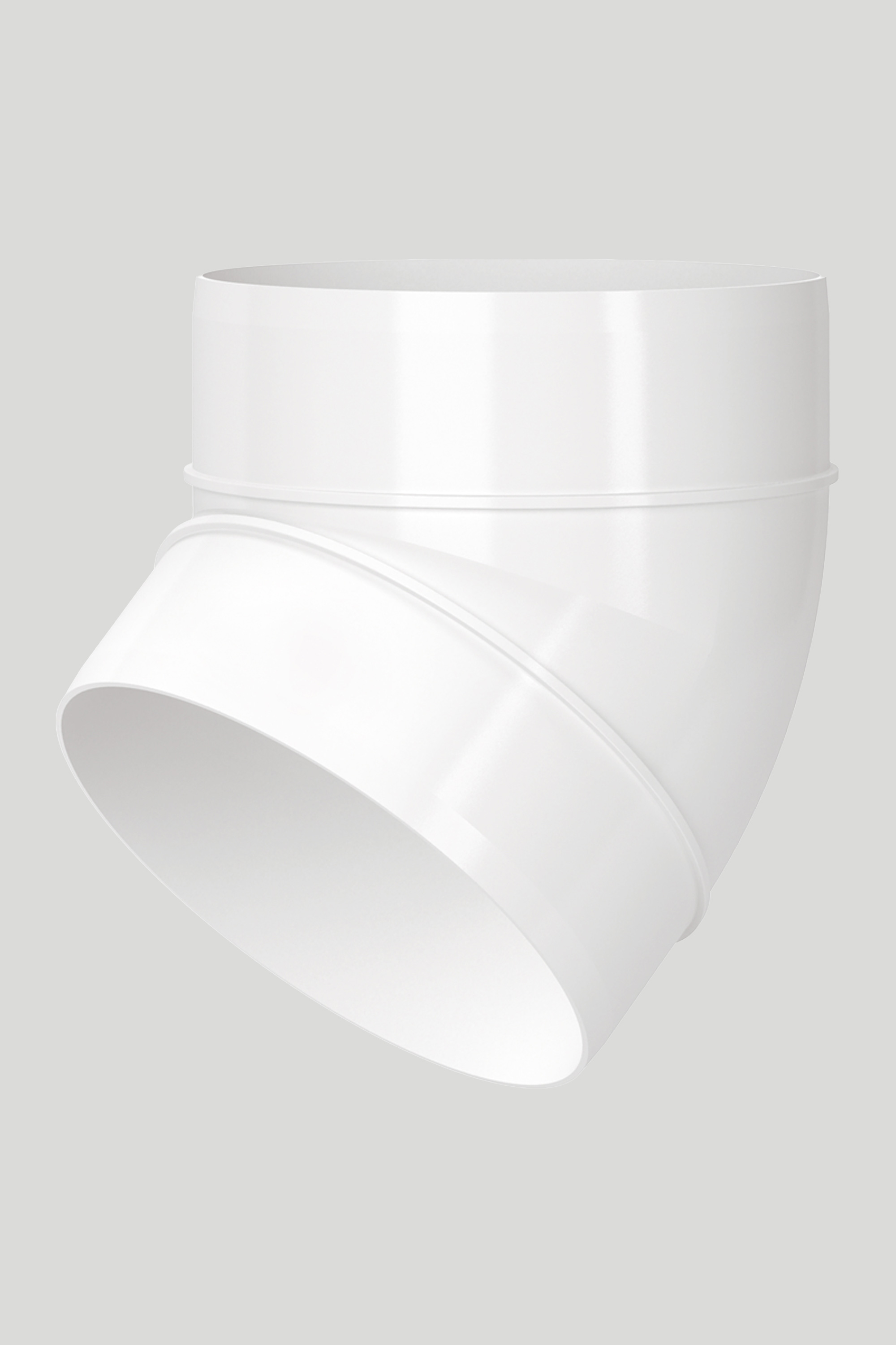 Koljeno za PVC ventilacijsku cijev 45° fi 100 mm