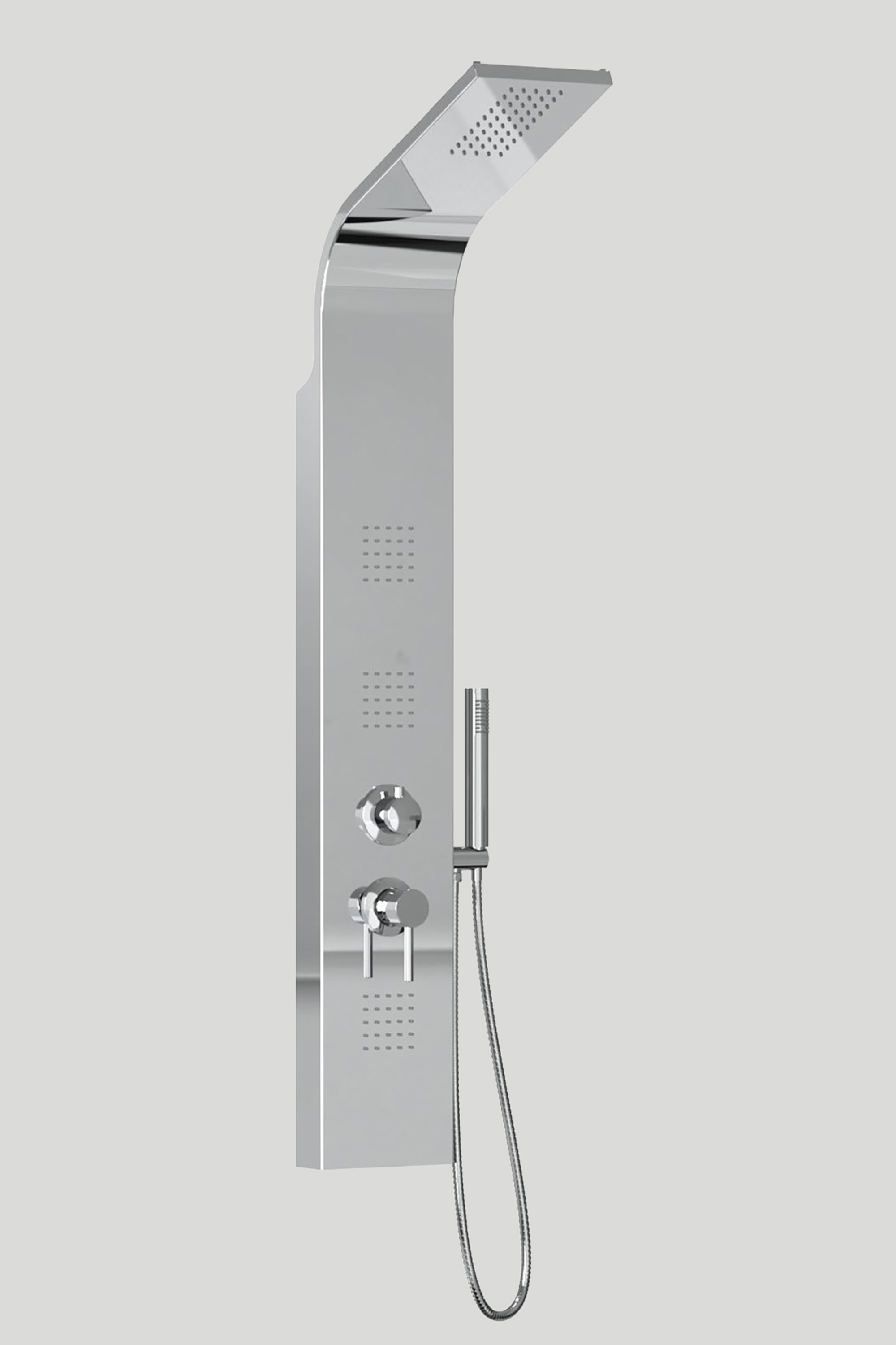 Tuš panel Voxort Grace SS, mirror finish