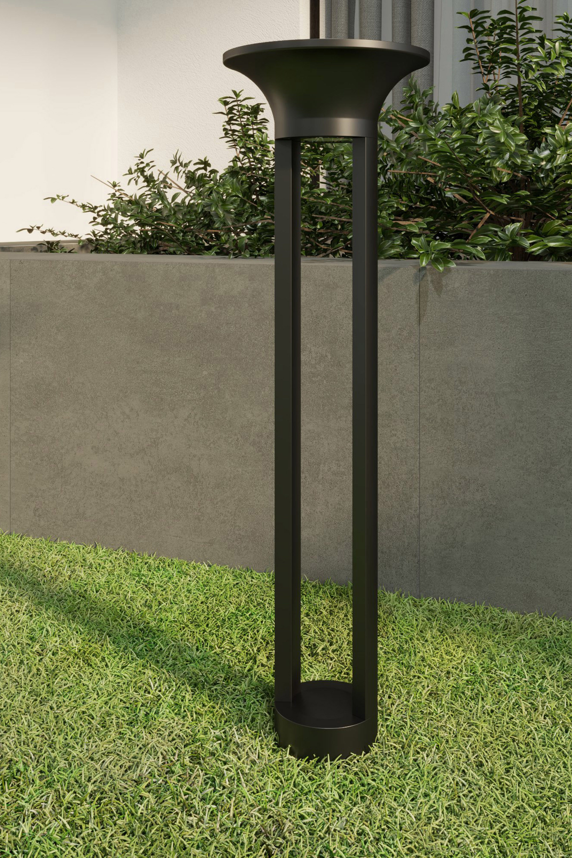 Solarna lampa od 5 W Zorra Lighting Sky (IP65, vanjska) crna