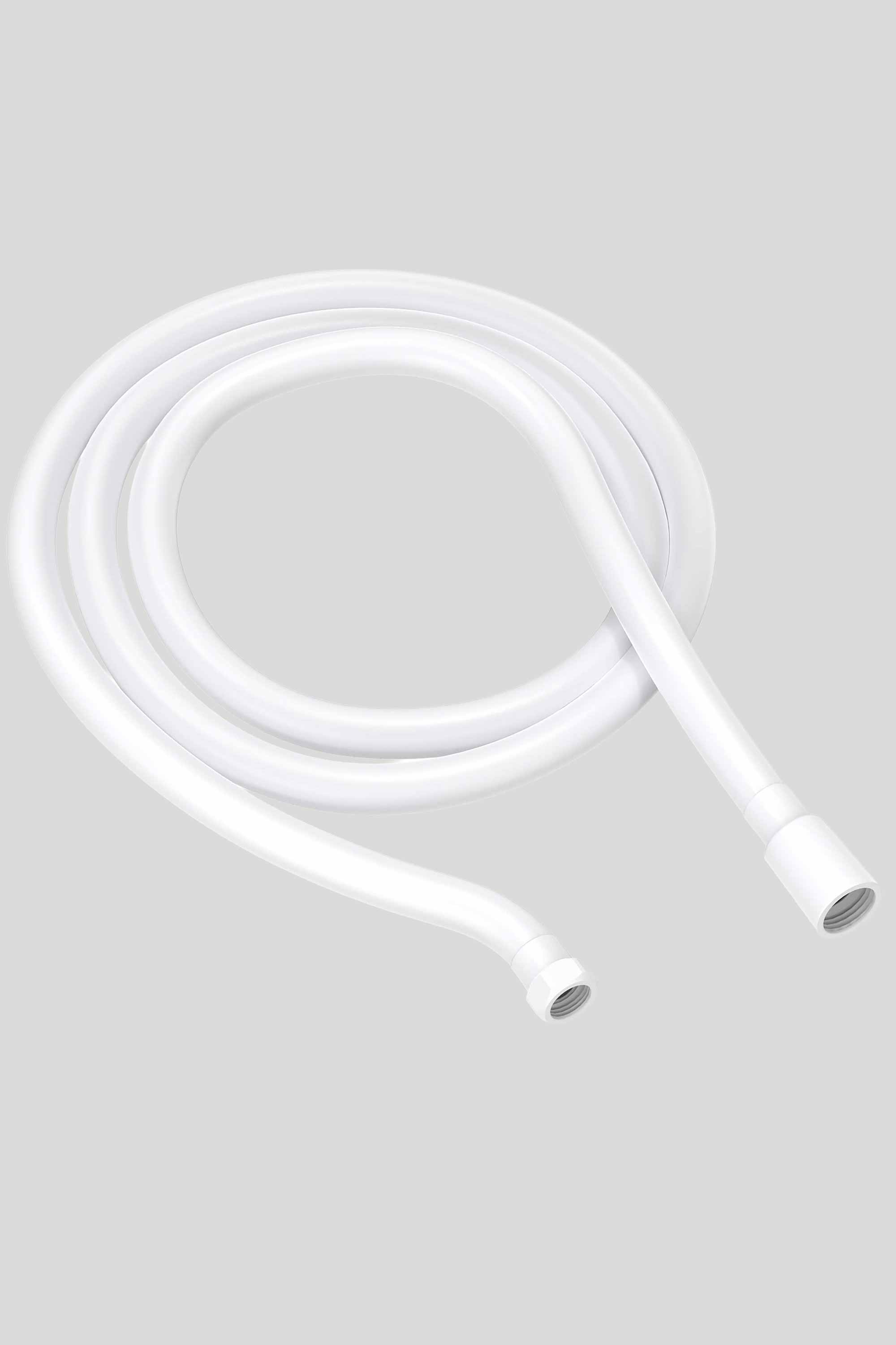 Tuš crijevo Voxort, blister, 150 cm, PVC, anti-twist, bijela