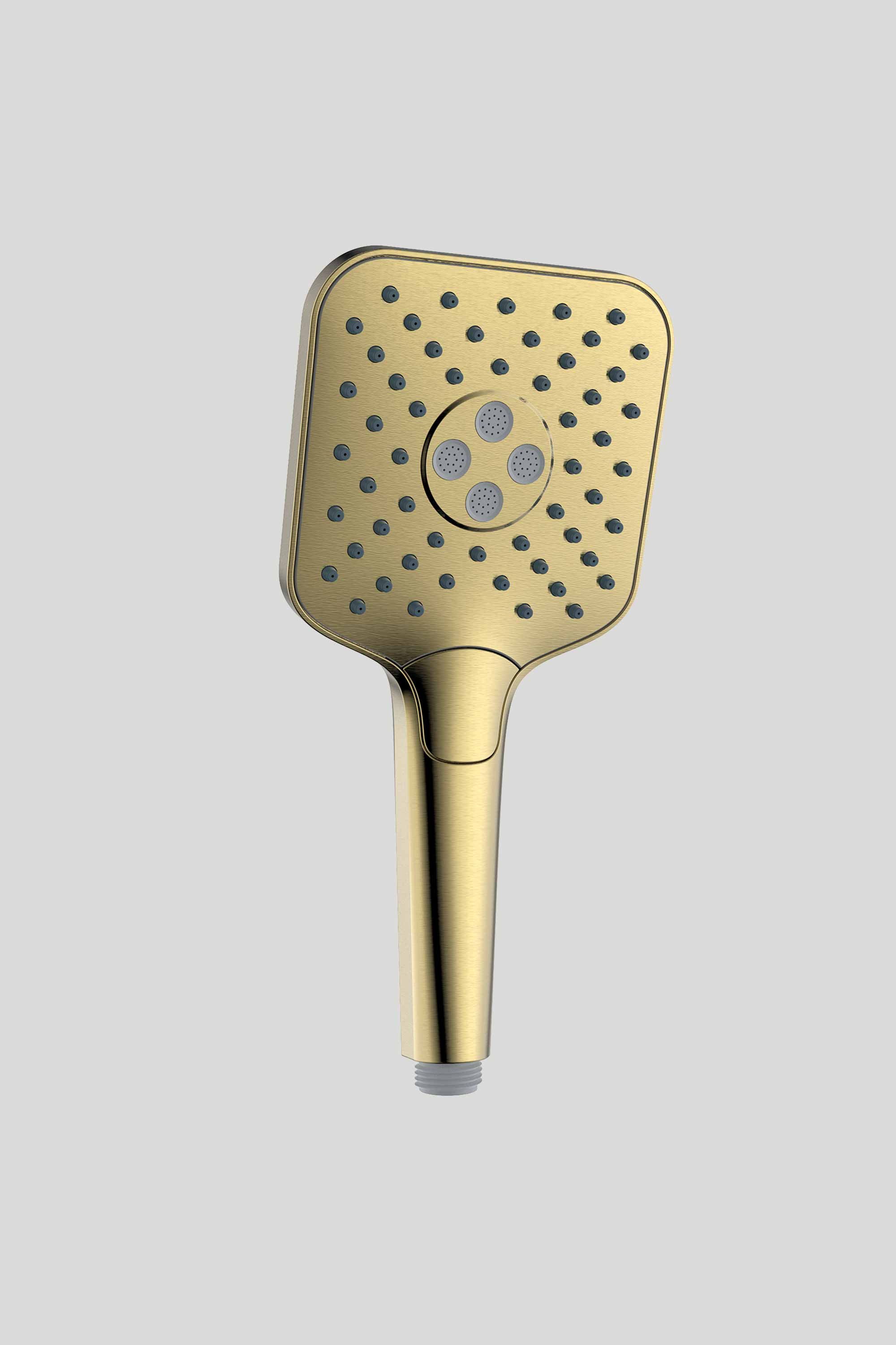 Tuš slušalica Voxort Dahlia Gold, 3 funkcije