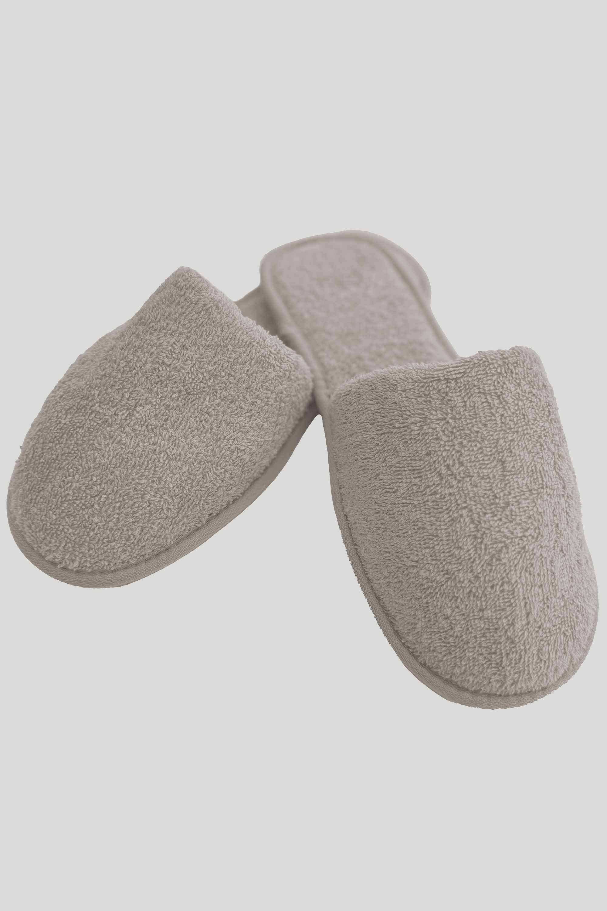 Papuče od frotira Voxort Terry, 360 gsm, krem